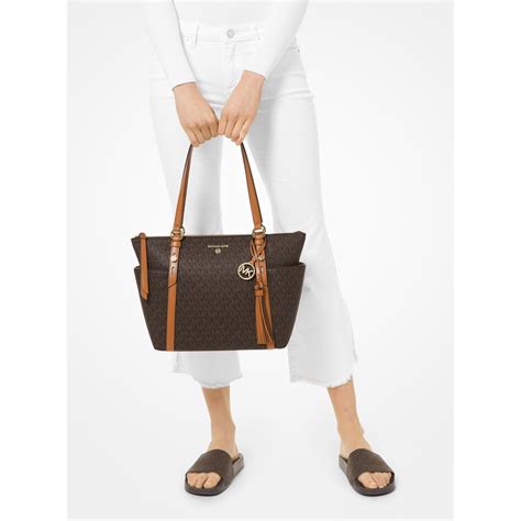 michael kors tas sullivan|Sullivan Medium Logo Top.